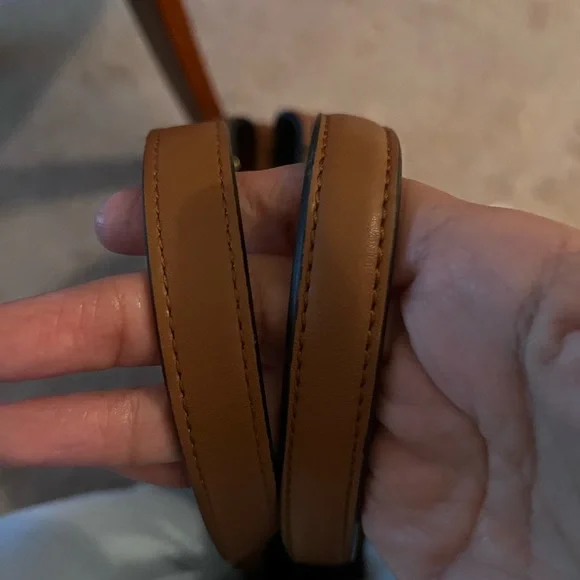 Calvin Klein NWOT Brown 3 Compartment With Outside pocket - Picture 11 of 12